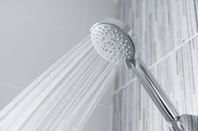 Modern Shower with Multiple Spray Heads