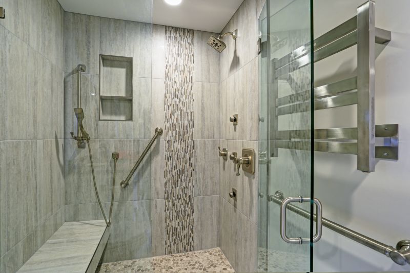 Walk-in Shower with Frameless Glass